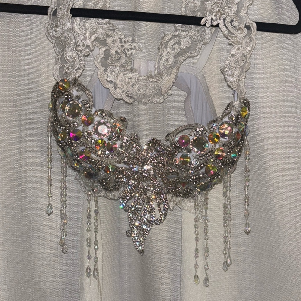 Bedazzled Bra crystal bra